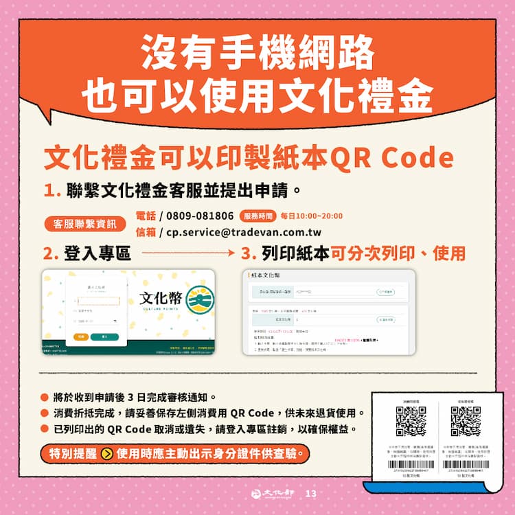 114年文化禮金元旦開放領用 13-15歲青年首次加入 完整使用攻略公開的圖片