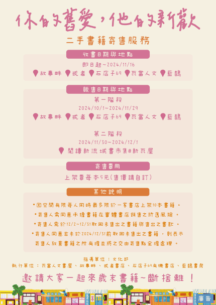 【享讀福爾摩沙創新書市庄頭書展】閱讀新流域．新竹風吹過的地方的圖片